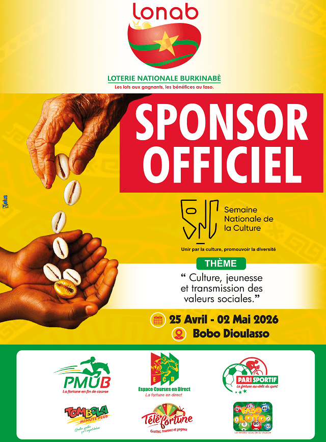 Insertion presse LONAB — Semaine Nationale de la Culture 2026