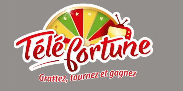 Affiche officielle Télé Fortune — grattage doublé du tirage TV